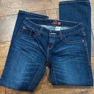 Ada Women's Indigo Straight Leg Jeans